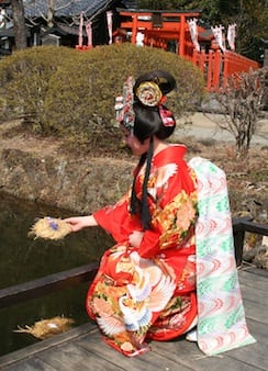 dolls_floated_down_a_river_as_part_of_a_girl's_festival_ceremony