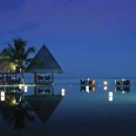 Pool Dining Four Seasons Kuda Huraa Maldives Honeymoon Getaway Luxury Getaway Holiday Uniq Luxe