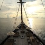 alila purnama amazing sunset ship deck relaxation Luxury Getaway Holiday Uniq Luxe