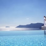 Greece Santorini beautiful views and sunset katikies Luxury Getaway Holiday Uniq Luxe