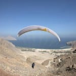 Paragliding Zighy Bay Oman Uniq Luxe Uniqluxe Luxury Travel Holiday Retreat Six Senses